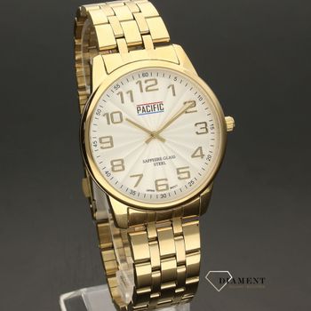Męski zegarek Pacific Sapphire S1058 GOLD (1).jpg